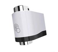 Adaptador de grifo inteligente con sensor infrarrojo y ahorro de agua con sensores en la parte inferior para baño, cocina, fregadero, IPX6, resistente al agua, control de temperatura (negro + blanco)