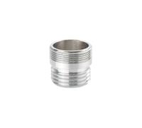 Adaptador de grifo M16/M18/M20/M22/M24/M28/M32, rosca externa a 4 puntos, rosca externa G1/2, rosca gruesa, accesorio de filtro de grifo de latón, adaptador de grifo for baño y jardín, 1 unidad(M22-4