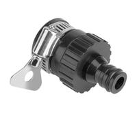 Adaptador de grifo mezclador a manguera de jardín 18-24 mm | Conecta los grifos mezcladores de cocina estándar a los accesorios de manguera de jardín de forma segura utilizando un clip