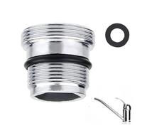 Adaptador de Grifo Mezclador M18.5 - M22 para Ikea, Grohe, Neoperl Tj | Conector de Grifo Metálico para Filtro Brita Conectar Aireadores Al Grifo,para Cocina y Baño,Resistentes a la Corrosión