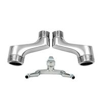 Adaptador de Grifo para Ducha,Conector Angular Ajustable de Repuesto | Extensor de Cabezal de Ducha - para Renovación en Cocina, Lavadero, Fregadero o Mejoras del Hogar