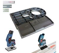 Adaptador de guía profesional para Bosch GKF 12V-8 para guía Makita/Bosch/Festool, para fresadora de cantos