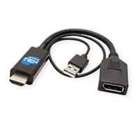 Adaptador De HDMI A DisplayPort Macho Hembra Activo 4K 60HZ Con USB Monitor
