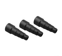 Adaptador de herramienta eléctrica para aspiradora de 32 mm a 38 mm para extractor húmedo y seco, conector de goma PVC para lijadora y taladro con 5 tamaños, paquete de 3