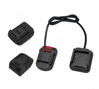 Adaptador de herramientas de litio de plástico con clip para cinturón para marca compatible con Dayi Power Systems, negro, unidad separadora portátil de 11,9 cm (separador 04430)