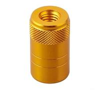 Adaptador de hilo de red de aterrizaje de pesca, conector de aleación de aluminio para cabezales de red de 10-15 mm a rosca M8, ligero de 10 g, reutilizable y multifuncional equipo de pesca (14,5 mm)