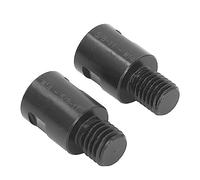 Adaptador de Hilos Inteligentes Conjunto de 5/8in a M14 M14 a 5/8in para una Estabilidad de Alta Velocidad 2 Piezas Adaptador de Conversión de Hilo de Acero de Aleación para