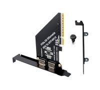 Adaptador de host PCIe 4.0X8 a SFF 8611 8612 tarjeta gráfica de disco sólido externo de expansión para almacenamiento optimizado