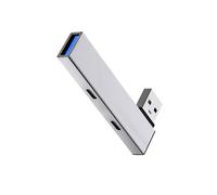 Adaptador de hub de alta velocidad USB 2 tipo C y concentrador de interfaz para mejorar la conexión de dispositivos