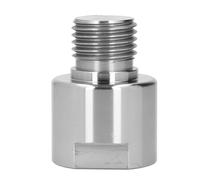 Adaptador de husillo de cabezal de torno Acero de aleación premium M30 x 3,5 mm hembra a 1 pulgada x 8 TPI Convertidor de placa frontal de mandril de rosca macho para accesorios