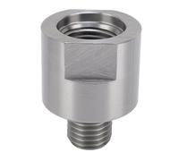 Adaptador de husillo de torno, resistente, 1 pulgada, 8TPI macho a 1 1/4 pulgadas, 8TPI, convertidor de mandril de rosca hembra para accesorios de torno de carpintería,