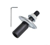 Adaptador de husillo para rosca M10 para moler, amoladora de motor de eje de pulido de acero de alta calidad de 68 mm, acabado anodizado, ajuste a mano izquierda y derecha (derecha-10 mm)