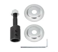 Adaptador de husillo para tareas de molienda y pulido de 5 mm a 16 mm, barra de extensión de amoladora de motor para uso de taladro eléctrico (16 mm)