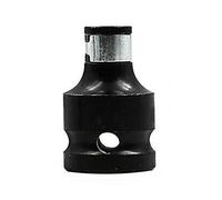 Adaptador de impacto, 1 unidad, adaptador de enchufe hexagonal de 1/2 a 1/4 pulgadas, conector de manga de impacto de aire de liberación rápida para llave de impacto y trinquete (tamaño pequeño)