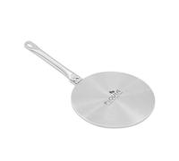 Adaptador de inducción de disco placa de 24 cm de difusión de calor de acero inoxidable, difusor de inducción Moka para utilizar cafeteras y utensilios de cocina