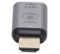 Adaptador de Interfaz Multimedia Tipo C a HD 4K a 60 HZ Adaptador Tipo C a Adaptador Multipuerto con Carcasa de Aluminio Convertidor de Vídeo para Adaptador USB a (#2)
