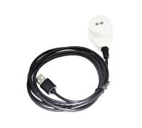 Adaptador de interfaz óptica USB a IRDA, cable infrarrojo magnético (IR) para la UE