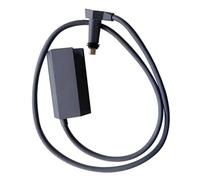 Adaptador de Internet Satelital de PoE Gige Rectangle, ADPATER ETHERNET RJ45 con Cable, Conexión de Red Rápida para Actued Gen 2, Negro, Materiales Duraderos para el Kit