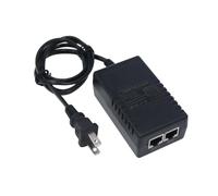 Adaptador de inyector Gigabit POE, 48 V, 35 W, 0,5 A, 10/100/1000 Mbps IEEE 802.3af, hasta 100 m, para la mayoría de teléfonos Cisco/Polycom/Aastra y más