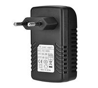 Adaptador de inyector PoE, 48V 0.5A Inyector de pared POE Ethernet Teléfono de pared Cámara IP Fuente de alimentación Enchufe de la UE Cámara de teléfono Compatible con punto de acceso inalámbrico(欧规)