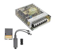 Adaptador de Inyector PoE Fuente de Alimentación Gigabit Ethernet de 150 W Admite 10/100/1000 Mbps DC48-57 V Entrada 3 A Protección contra Cortocircuitos Distancia de