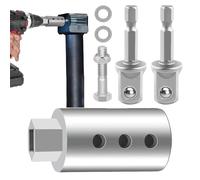 Adaptador De Jack - Acero Inoxidable Robusto, De Fijación De , Mecanismo De Conector De Brocas, Unidad De Herramienta De Conversión De Par | Coche RV Camping-ca