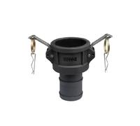Adaptador de junta plástica de DN15 a DN50 con gancho for desconexión rápida(WHITE,2")