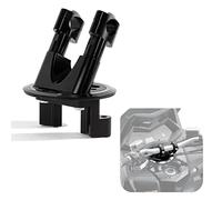 Adaptador de la Abrazadera del Manillar de la Motocicleta PSLER Accesorios para Motos para Yamaha TMAX 500 2008-2012 y TMAX 530 2012-2016 y TMAX 530 DX SX 2017-2019 y TMAX 560 2020-2021(Negro)