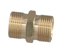 Adaptador de latón de salida de manguera de lavado a presión M22 a conector macho, compatible con múltiples accesorios de tornillo y varios equipos de marca