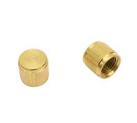 Adaptador de latón tipo T SAE Flare Tee de 1/4 pulgadas M x 1/4 pulgadas M x 1/4 pulgadas F para manómetros de vacío HVAC, colector y juegos de vacío profundo