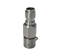 Adaptador de lavadora a presión de rosca externa de 3/8 pulgadas de conexión rápida para Karcher para nilfisk para lavor convertidor de manguera de acero inoxidable (A)