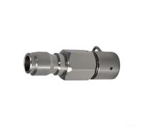 Adaptador de lavadora a presión de rosca externa de 3/8 pulgadas de conexión rápida para Karcher para nilfisk para lavor convertidor de manguera de acero inoxidable (B)