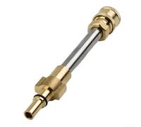 Adaptador de lavadora a presión para Bosch AQT a 1/4 pulgadas de conexión rápida, latón y acero inoxidable, compatible con lanzas de espuma de nieve y boquillas turbo, 4000 PSI