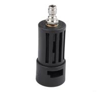 Adaptador de lavadora a presión, para Karcher K2-K7 | Conexión rápida de 1/4 pulgadas a M22 hembra de 14 mm - Cuerpo de nailon con enchufe de latón, para manguera de boquilla de espuma (F)