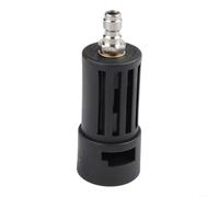 Adaptador de lavadora a presión, plástico negro de alta presión para lavadora de coche, rosca G1/4 macho para E-Lite (F)