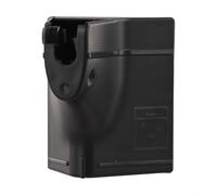 Adaptador de leche para máquina de café Siemens TZ70001, compatible con EQ.9 EQ700 Integral para recipientes externos, incluye manguera de repuesto, color negro