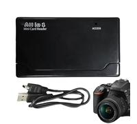 Adaptador De Lector De Tarjetas : Conector USB Multifunción, Concentrador Portátil De Seis Ranuras, Módulo De Transferencia Rápida, Interfaz De Almacenamiento Digital | para Office Home Studio SM