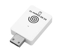 Adaptador de Lector de Tarjetas de Almacenamiento para Dreamcast Plug and Play con Indicador LED Compatible con Tarjetas hasta 128 GB Ideal para Jugadores Retro y Coleccionistas