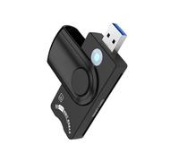 Adaptador de lector de tarjetas USB 3.0 que lee tarjeta SDTF SIMsID IC para uso en viajes