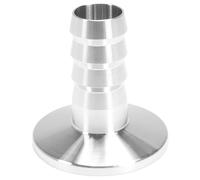 Adaptador de lengüeta for manguera de goma, KF-40 de acero inoxidable 304, 2 uds., 6mm, for compresores de aire y sistemas de fabricación(KF-25 to 1/2inch)
