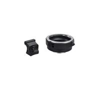 Adaptador de lente Commlite CM-EF-EOSM para Canon EF/EF-S - Negro/Plata - Compatible con Canon Micro EOSM
