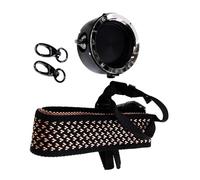 Adaptador de lente con capacidad de cambio rápido y correas de hombro para portadores de lentes portátiles de disparo al aire libre