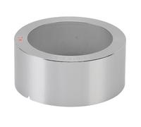 Adaptador de Lente de Cámara Círculo Círculo de Aluminio Estable Preciso Adaptador de Círculo de Aro Delantero para Accesorios de Cámara ZV1 (Silver)