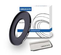 Adaptador de lente de cámara de 52 mm a 77 mm, cambia el filtro o tamaño de la lente de 52 mm a 77 mm. Compatible con todos los accesorios de filtro de rosca de 77 mm + 1 paño de limpieza de lentes.