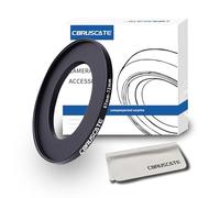 Adaptador de lente de cámara de 67 mm a 72 mm, cambia el filtro o tamaño de la lente de 67 mm a 72 mm. Compatible con todos los accesorios de filtro de rosca de 72 mm + 1 paño de limpieza de lentes.