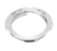 Adaptador de Lente de Cámara, Lente M39 - Adaptador de Cámara LM, Aleación de Aluminio Enfoque Manual Adaptador de Montaje LM a M39 para Lente M39 LSM LTM 50 Mm 75 Mm