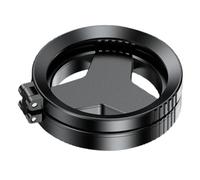 Adaptador de lente de filtro de teléfono, soporte magnético de lente de 52 mm para fotografía de paisajes con agarre seguro, vidrio profesional con función de arquitectura, recuerdo de vlog de viaje