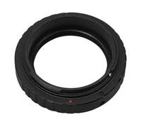 Adaptador de lente de montaje en T T2 a EF T, accesorio de fotografía compatible con Canon SLR, rosca M42, paso de 0,75 mm, color negro