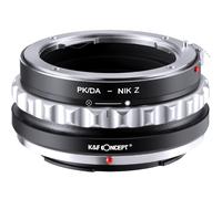 Adaptador de lente K&F Rollei Pentax K/DA - Nikon Z