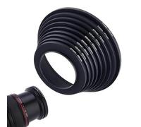 Adaptador de Lente Metálico,Anillo Metálico para Filtro de Objetivo de Cámara,Anillos Adaptadores Step Up para Filtros de Objetivo,Adaptador Anillos Invisible,Diámetro de 37 mm a 82 mm Tokaneit